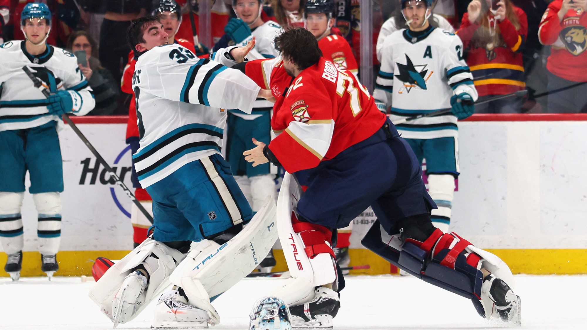 Alex Nedeljkovic Szergej Bobrovszkij NHL kapusbunyó