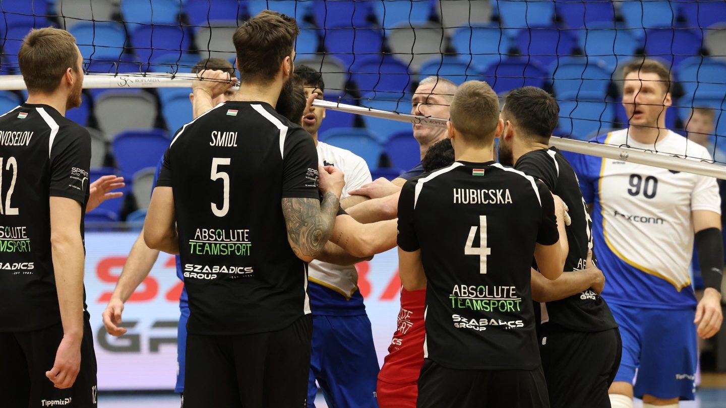 A Fino Kaposvár és a Máv Előre Foxconn összecsapása.