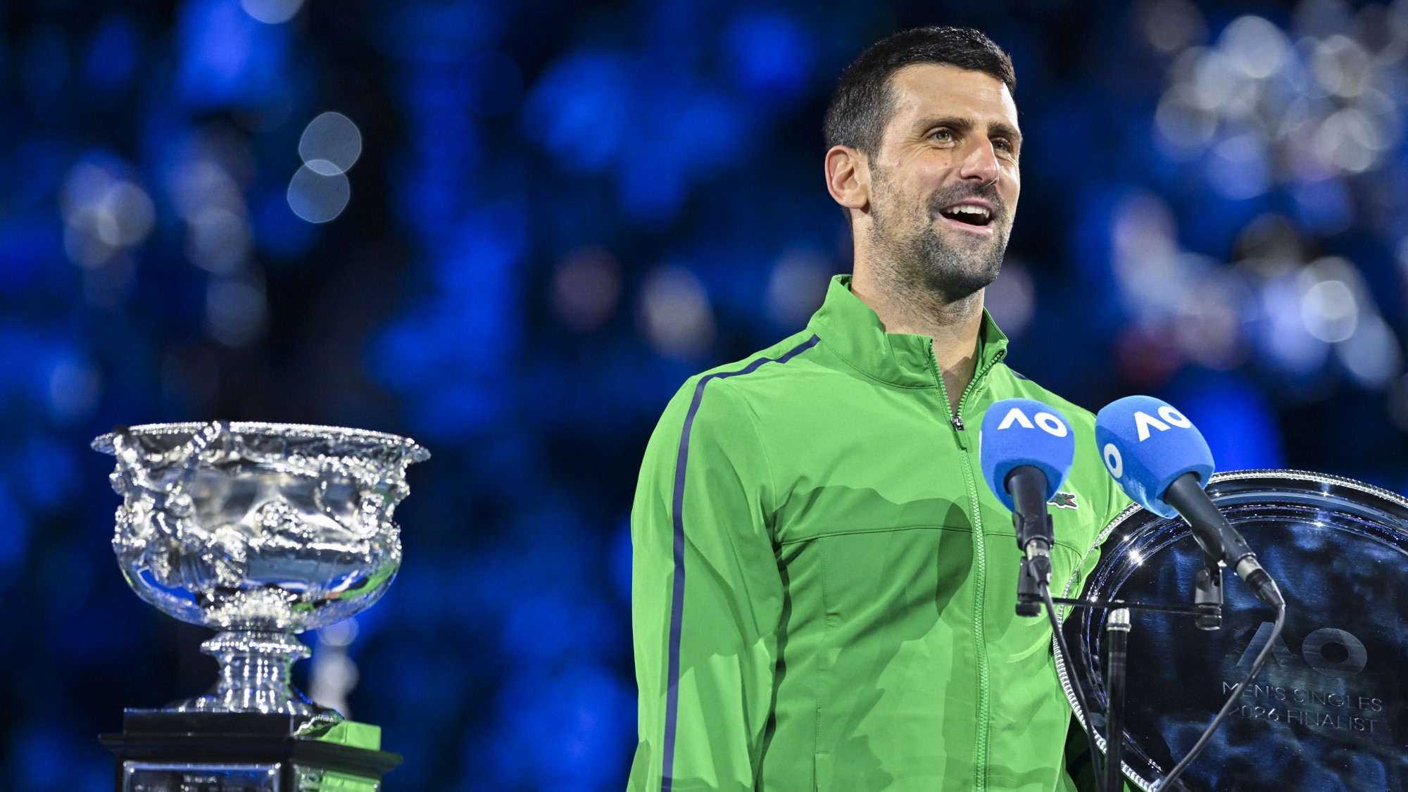 Novak Djokovic Australian Open jótékonyság rákbetegek