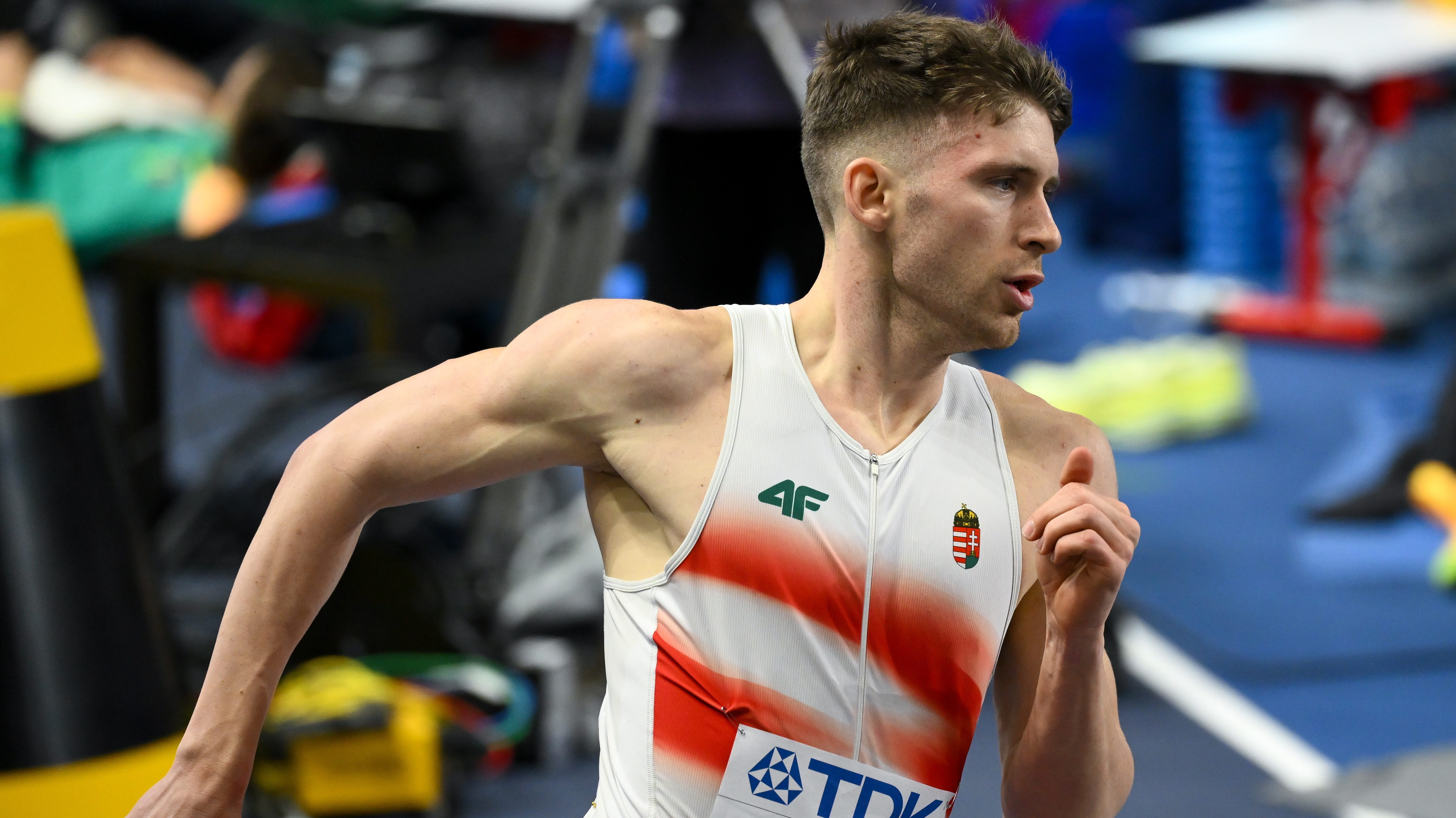 Molnár Attila a toruni fedettpályás atlétikai világbajnokságon.