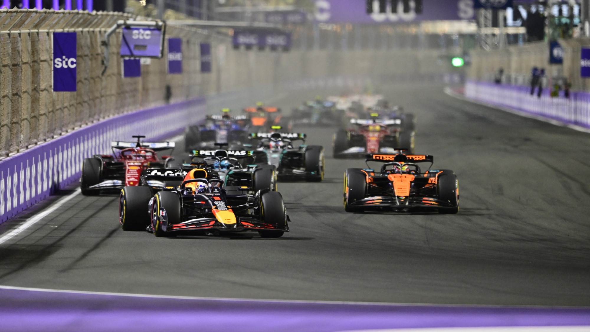 A 2025-ös Szaúdi Nagydíj.