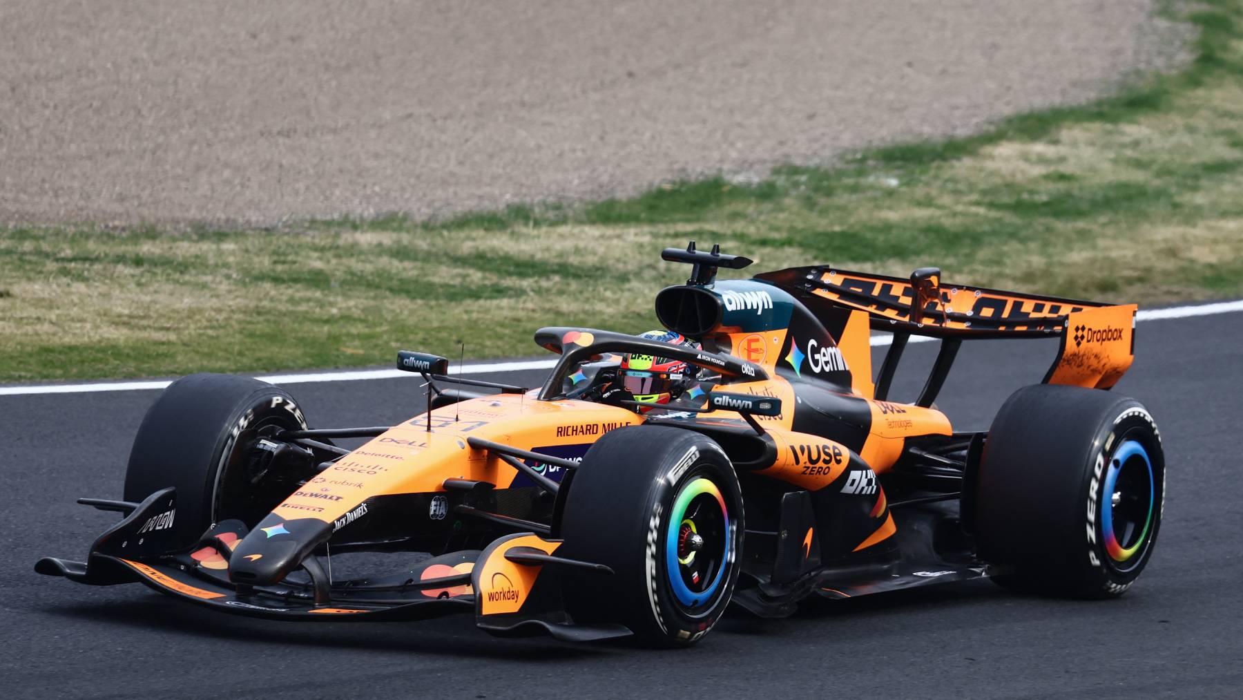 Oscar Piastri of McLaren during the Formula 1 Japanese Grand Prix at Suzuka Circuit in Suzuka, Japan on March 29, 2026. (Photo by Jakub Porzycki/NurPhoto)