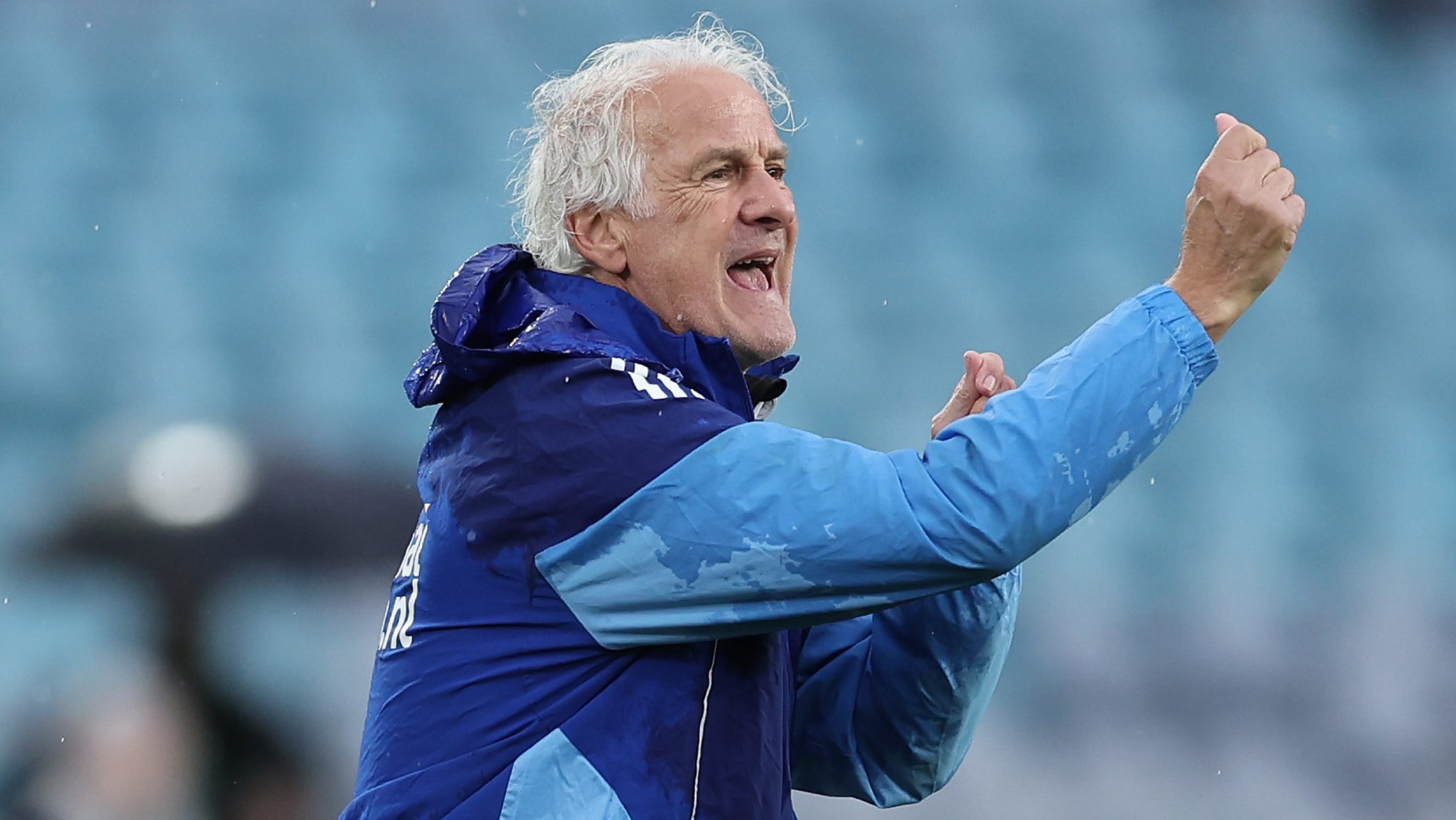 Fred Rutten, az Ausztrália elleni felkészülési mérkőzésen.