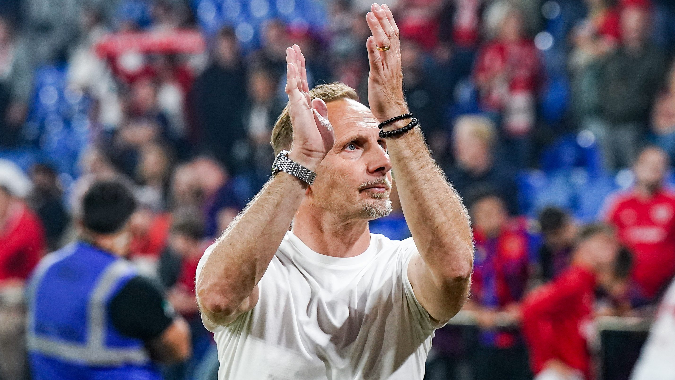 Mauro Lustrinelli az FC Thun utolsó mérkőzésén.