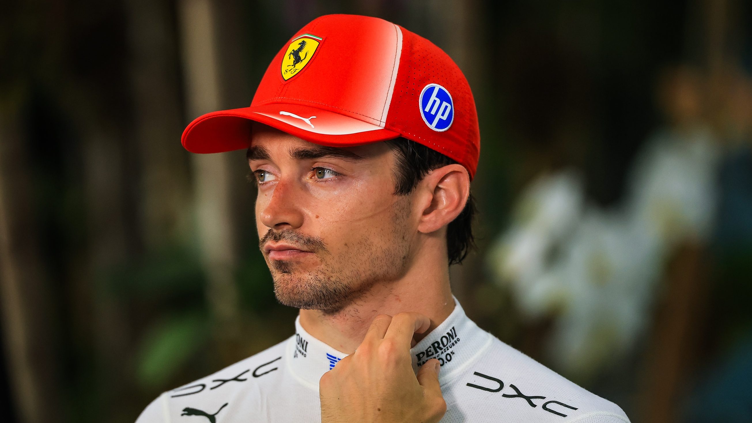 Charles Leclerc a Miami Nagydíj után.