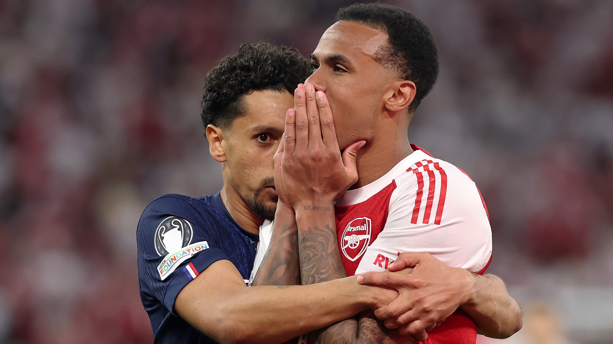 bl döntő psg arsenal tizenegyesek marquinhos gabriel