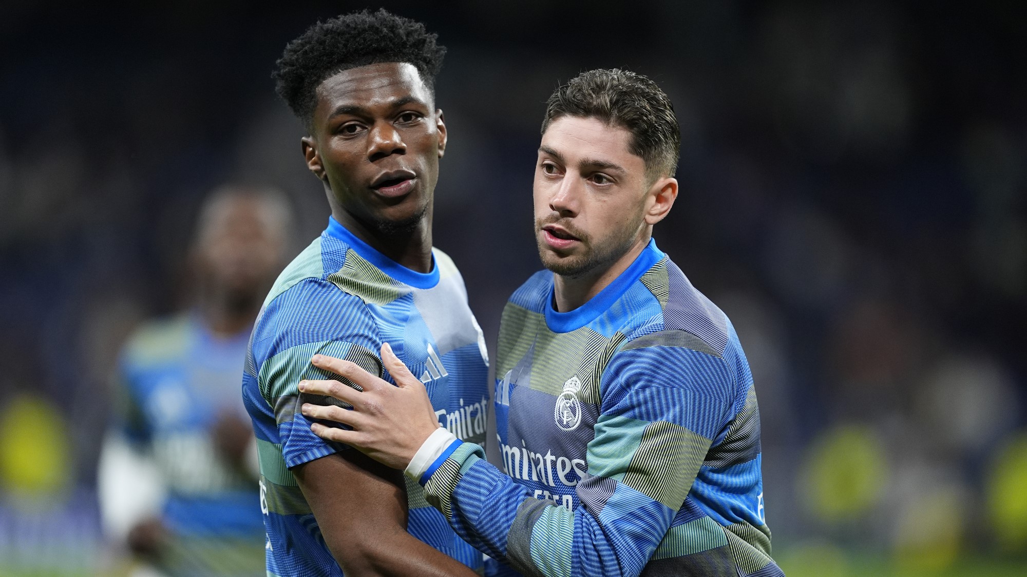 Aurélien Tchouameni és Federico Valverde