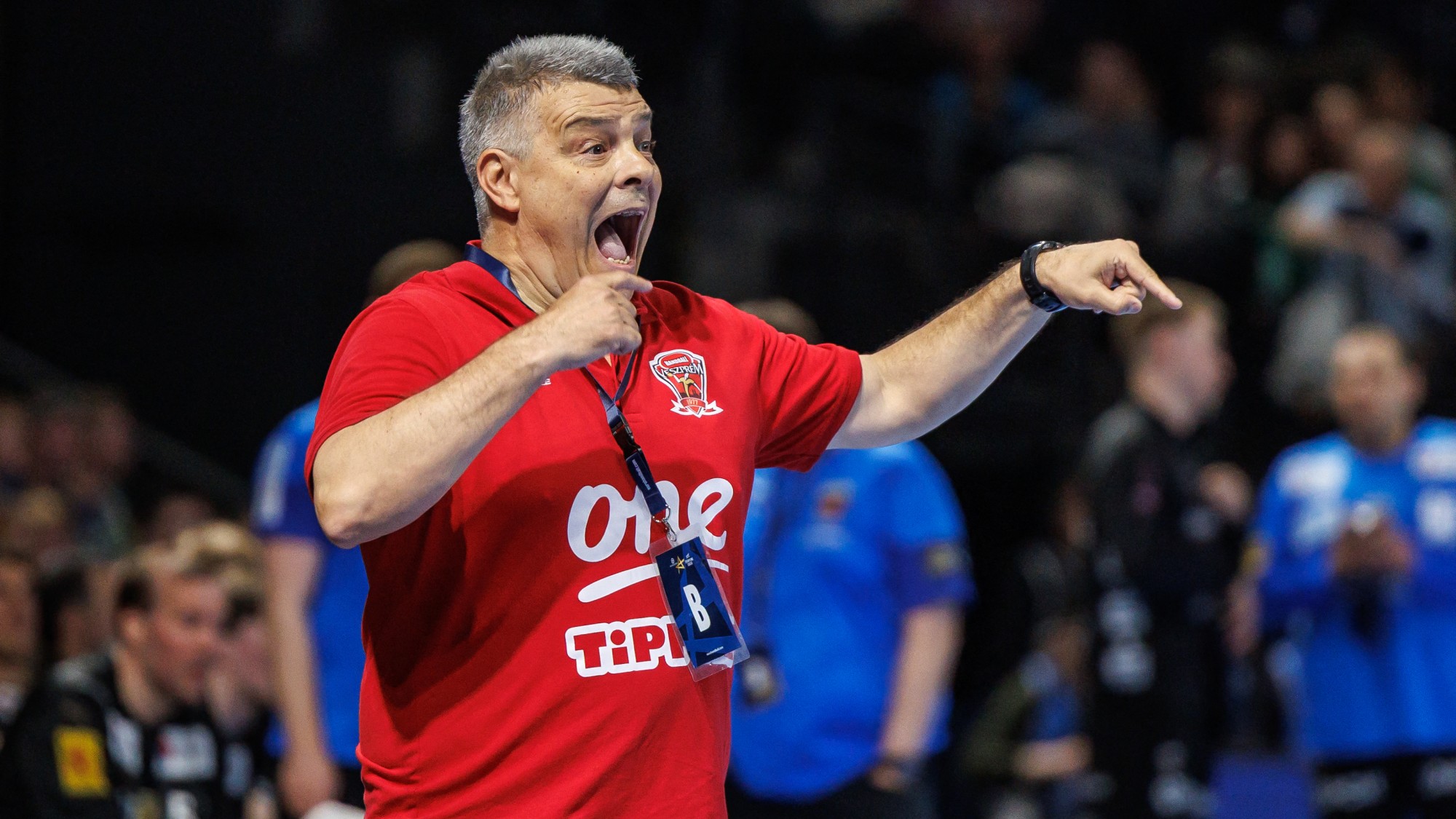 Xavi Pascual, a veszprémi kézicsapat vezetőedzője.