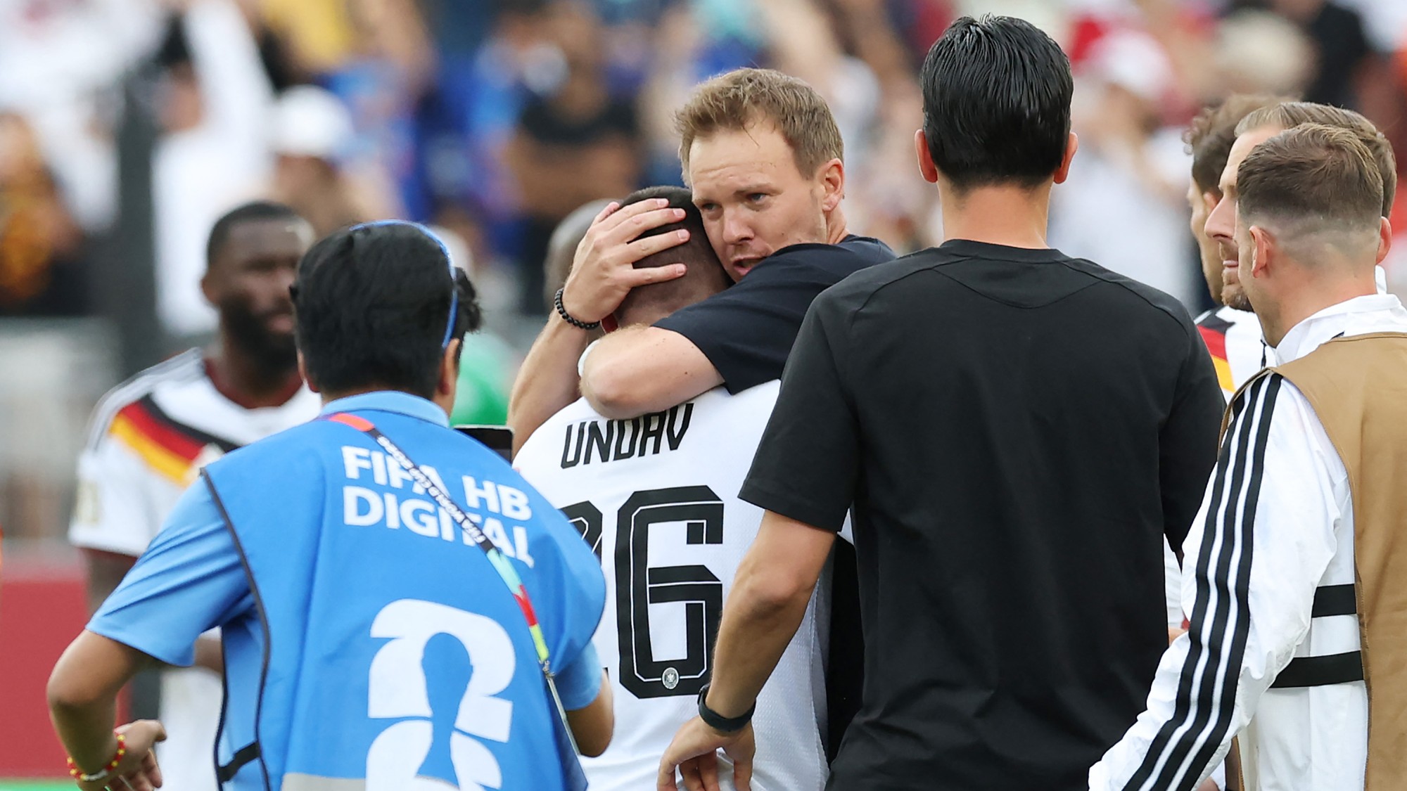 Deniz Undav és Julian Nagelsmann