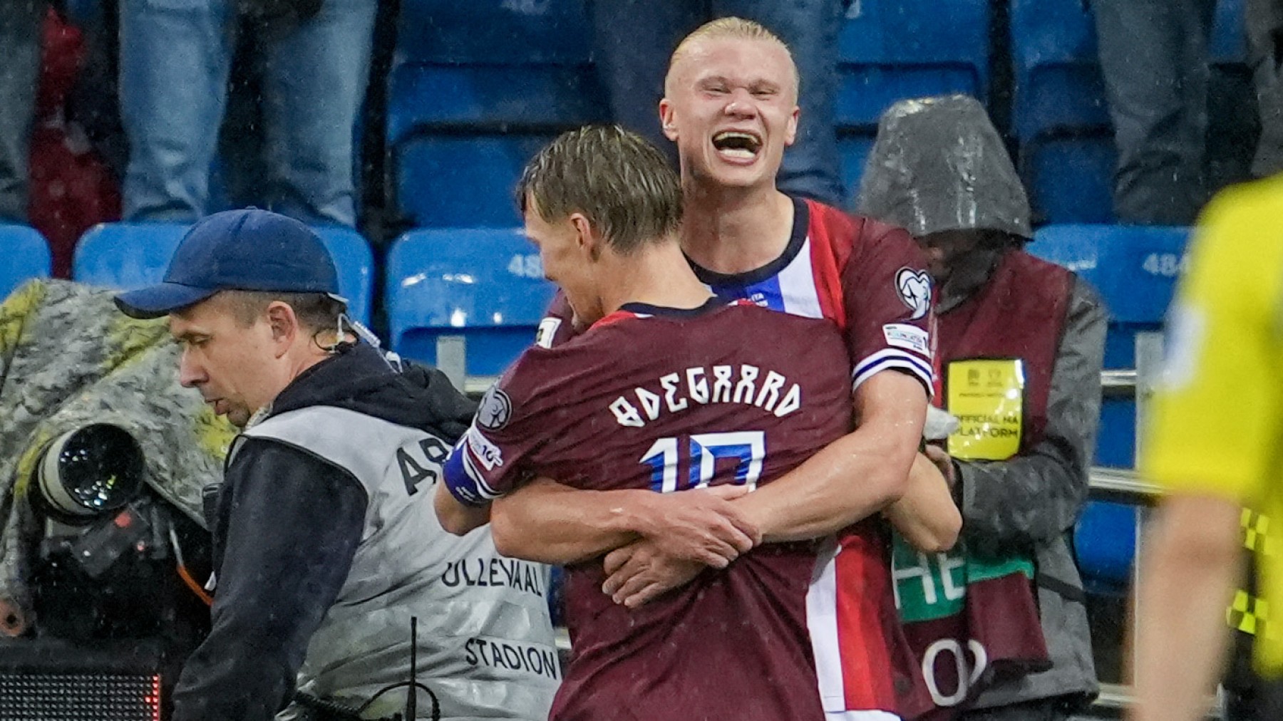 Erling Haaland és Martin Ödegaard.