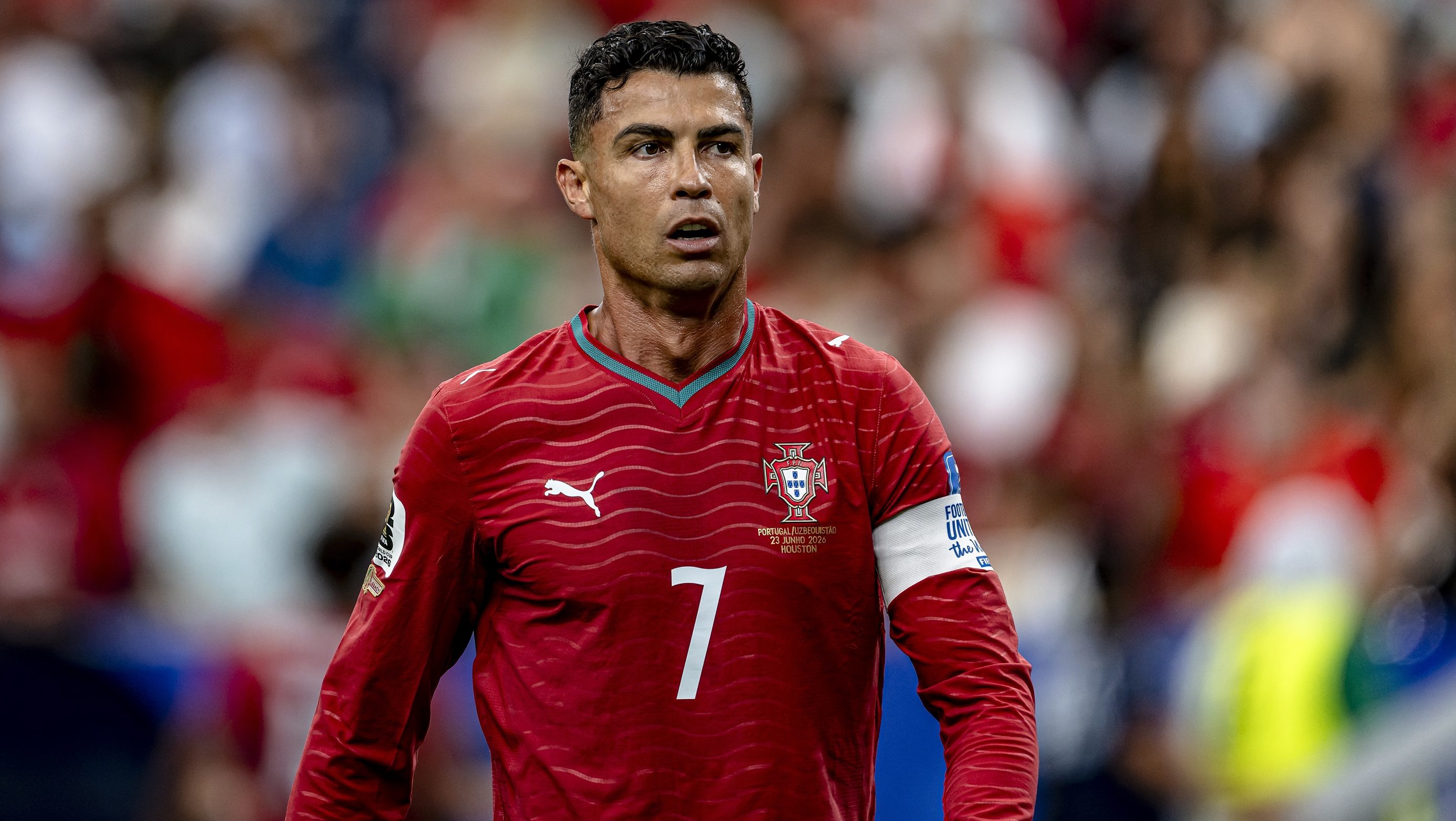Cristiano Ronaldo Üzbegisztán ellen.