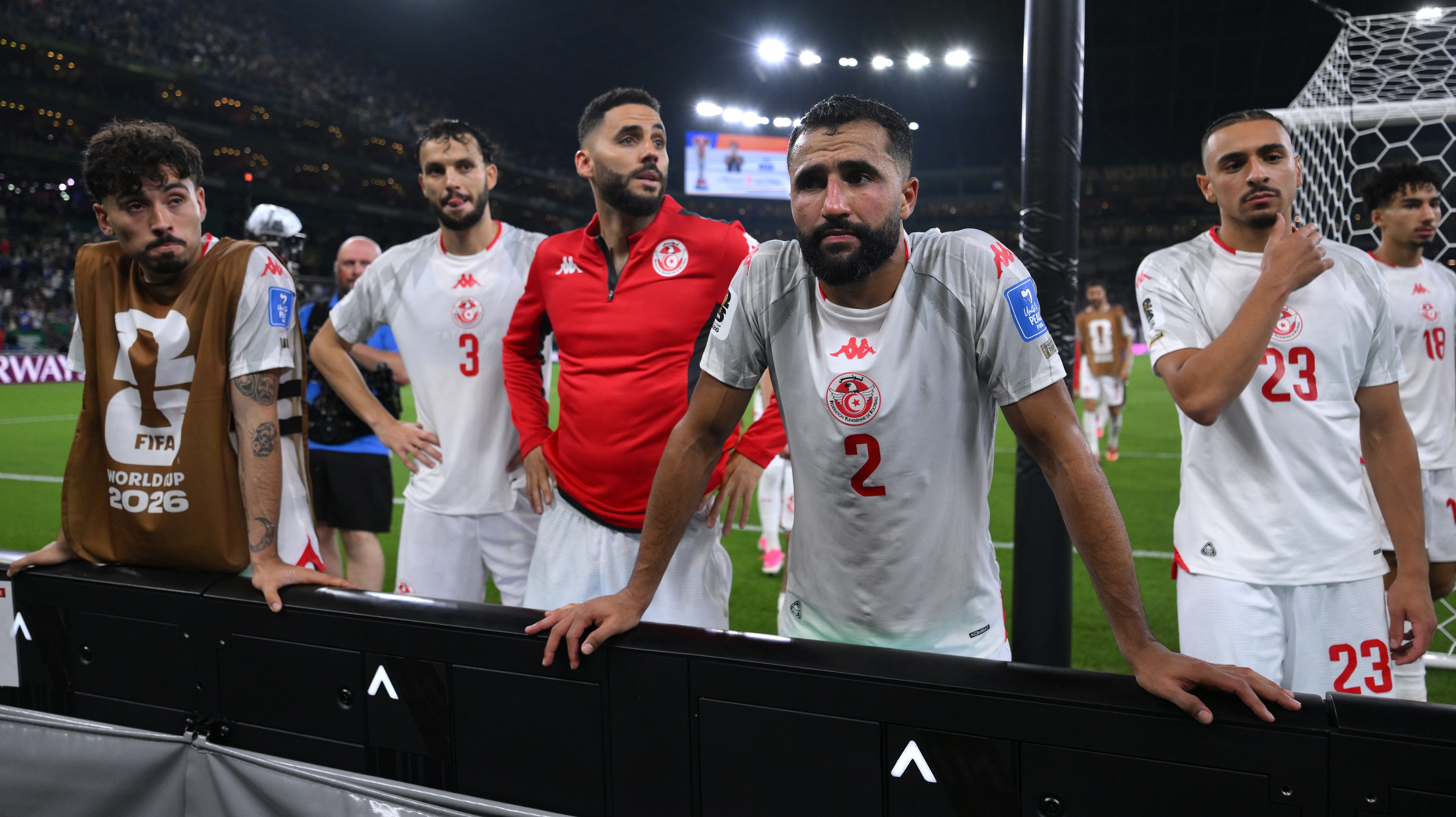 Ali Abdi a japánok elleni meccset követően.