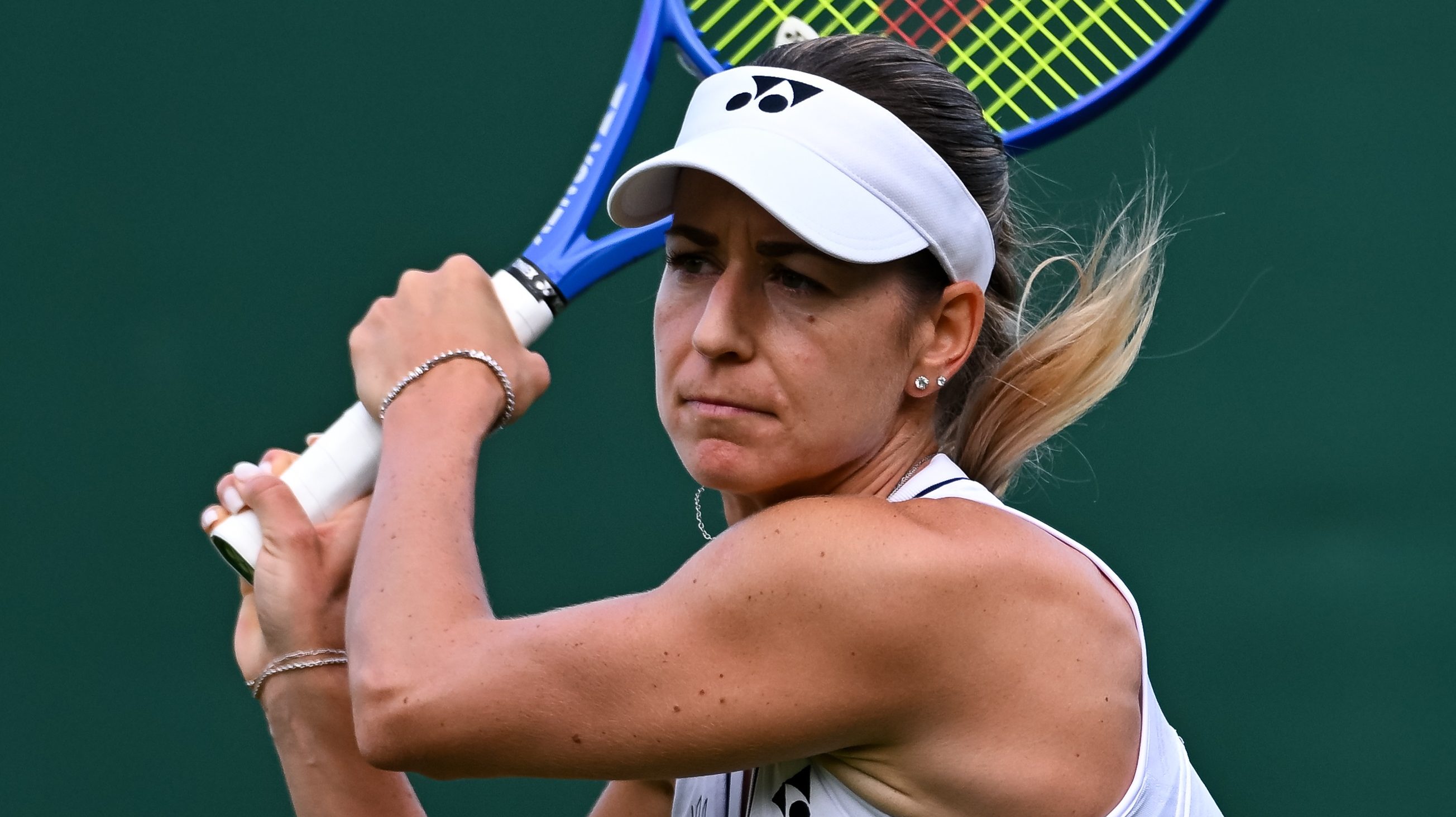 Bondár Anna Wimbledonban.