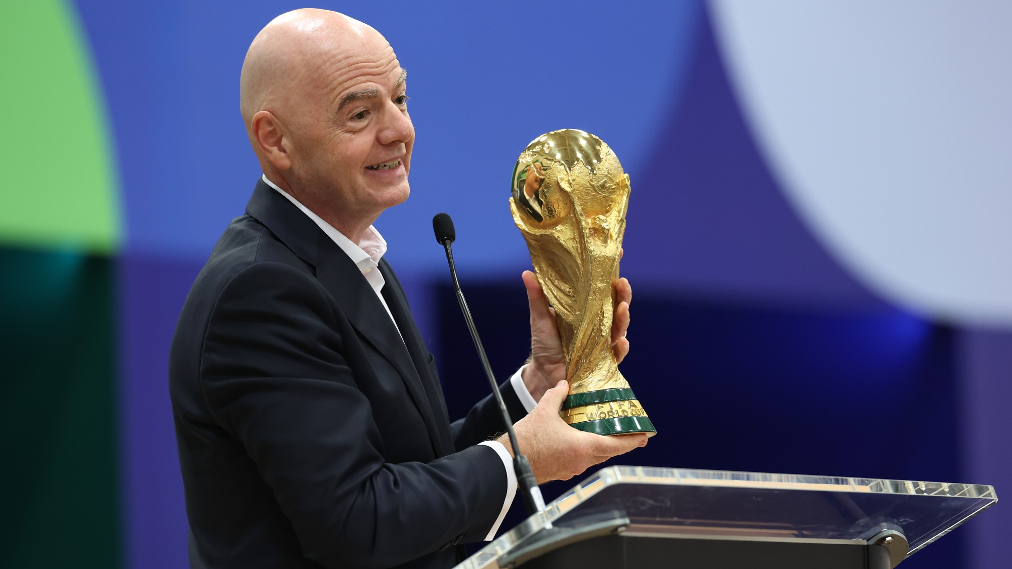 Gianni Infantino, a FIFA elnöke.