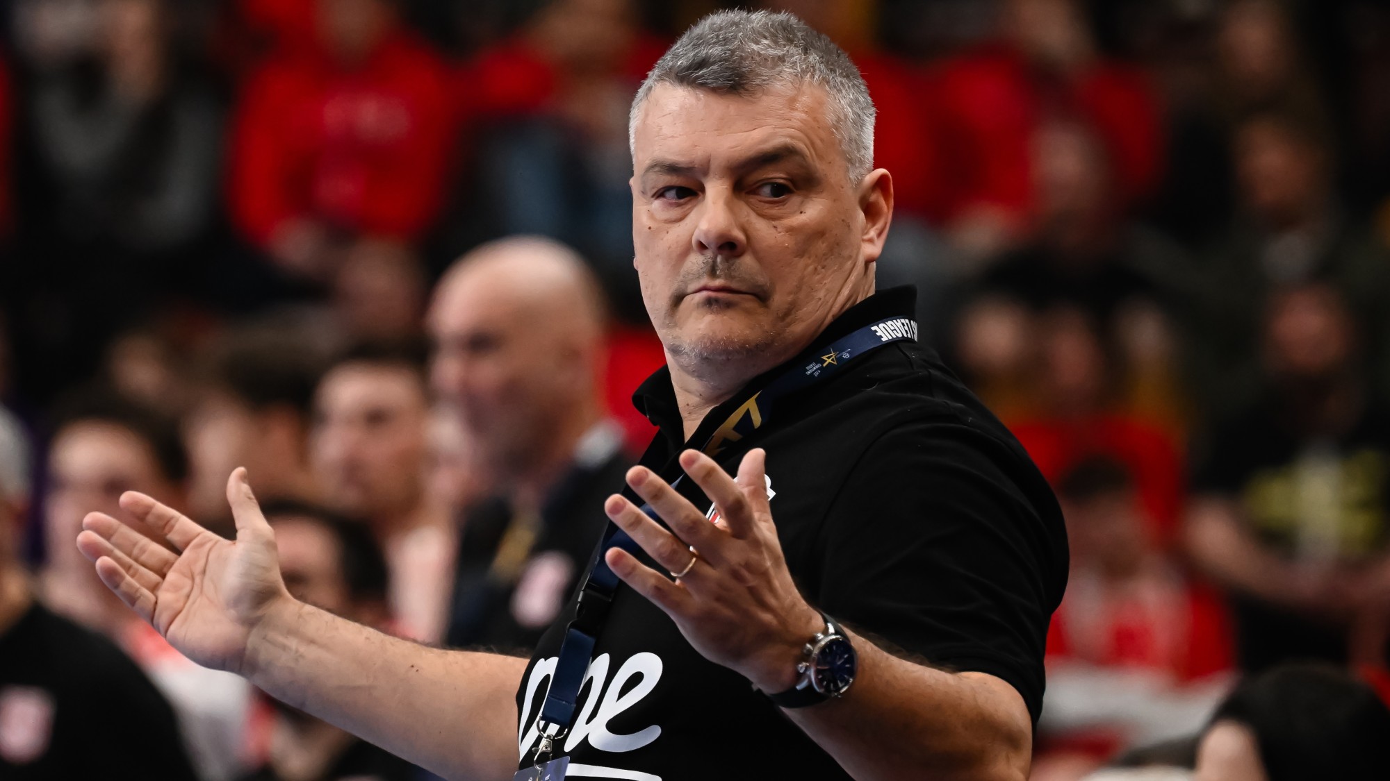 Xavi Pascual, a One Veszprém HC vezetőedzője.