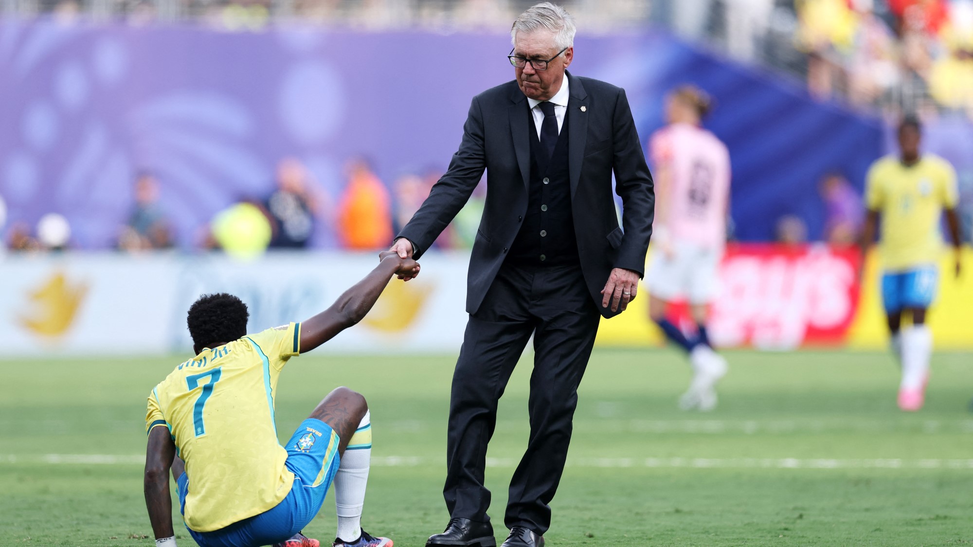 Vinícius és Ancelotti a Realt sikerre vezették, de a brazil válogatottnál egyelőre nem jött össze a nagy diadal.