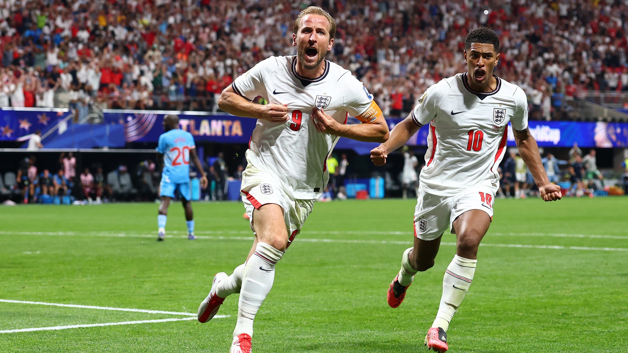 Harry Kane az Anglia - Kongói DK mérkőzésen a világbajnokságon.