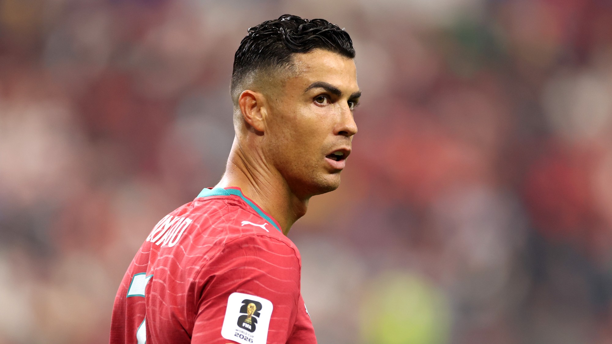 Cristiano Ronaldo a 2026-os világbajnokságon.