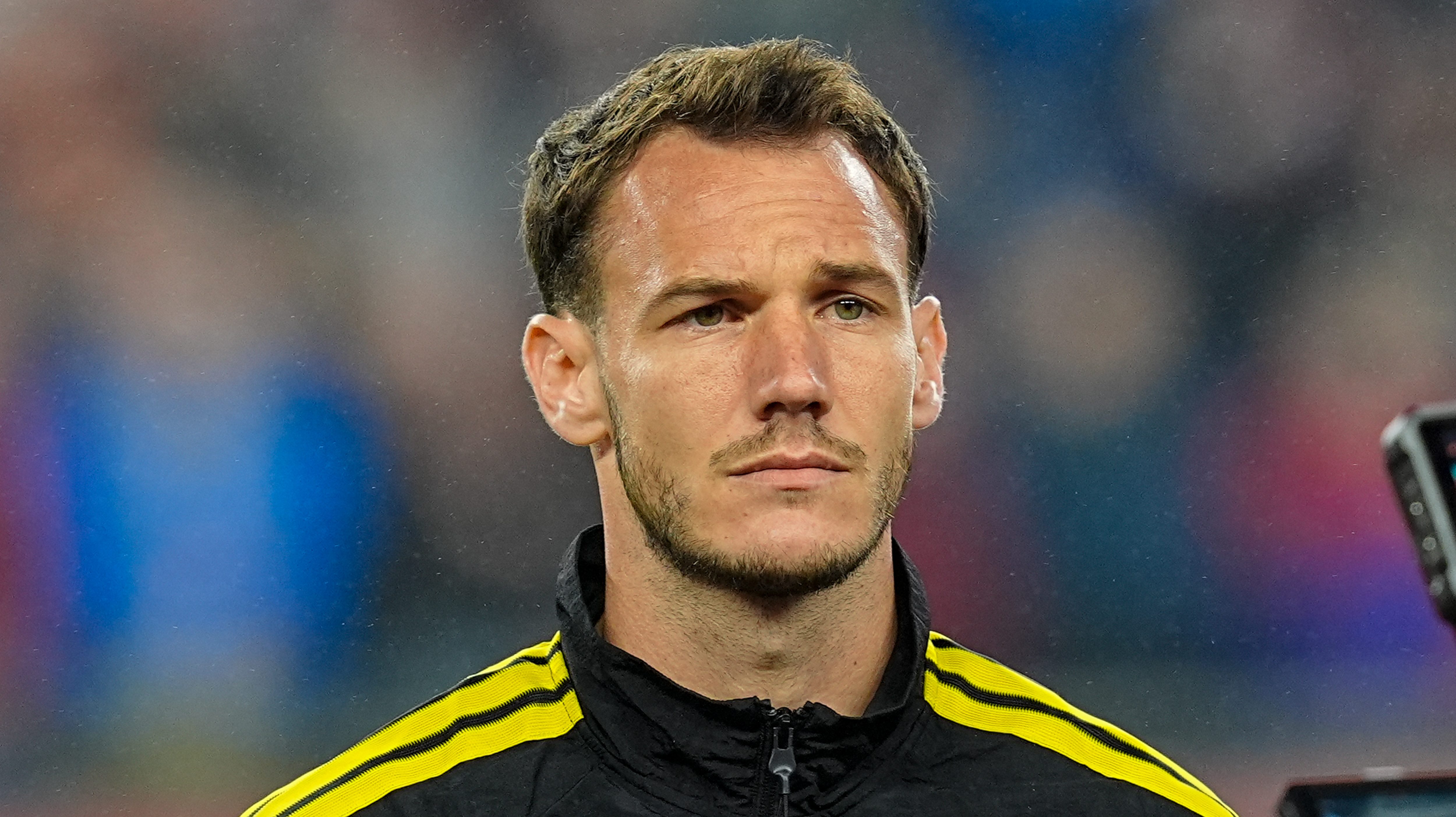 Gazdag Dániel a Columbus Crew játékosaként.