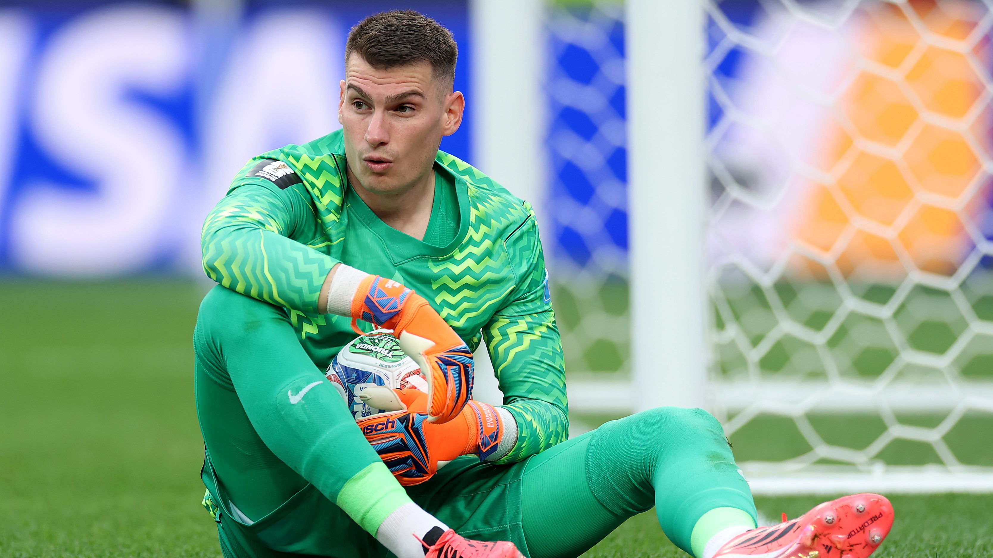 Livakovic a Ghána elleni világbajnoki mérkőzésen.