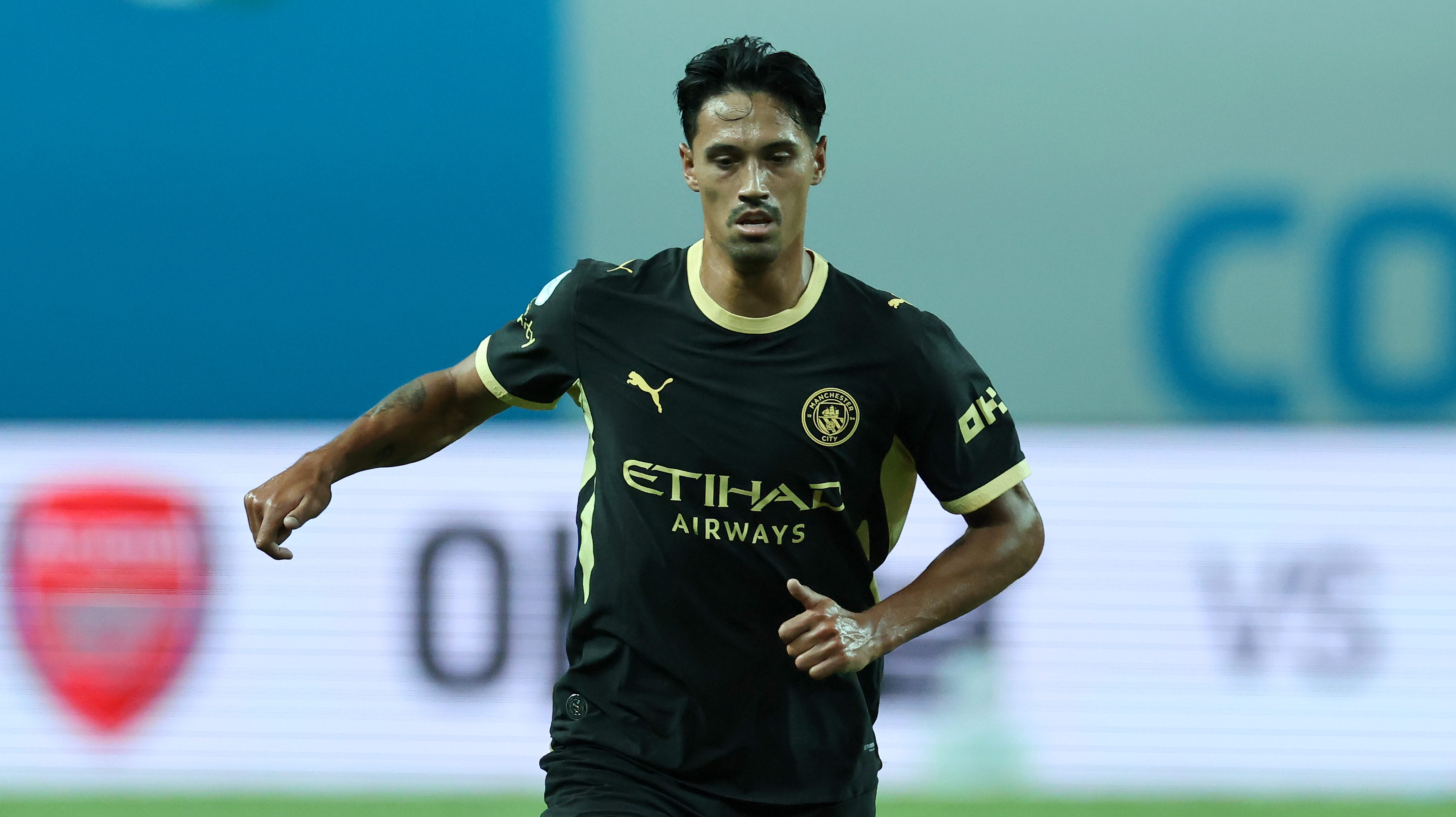 Tijjani a Manchester City felkészülése során.
