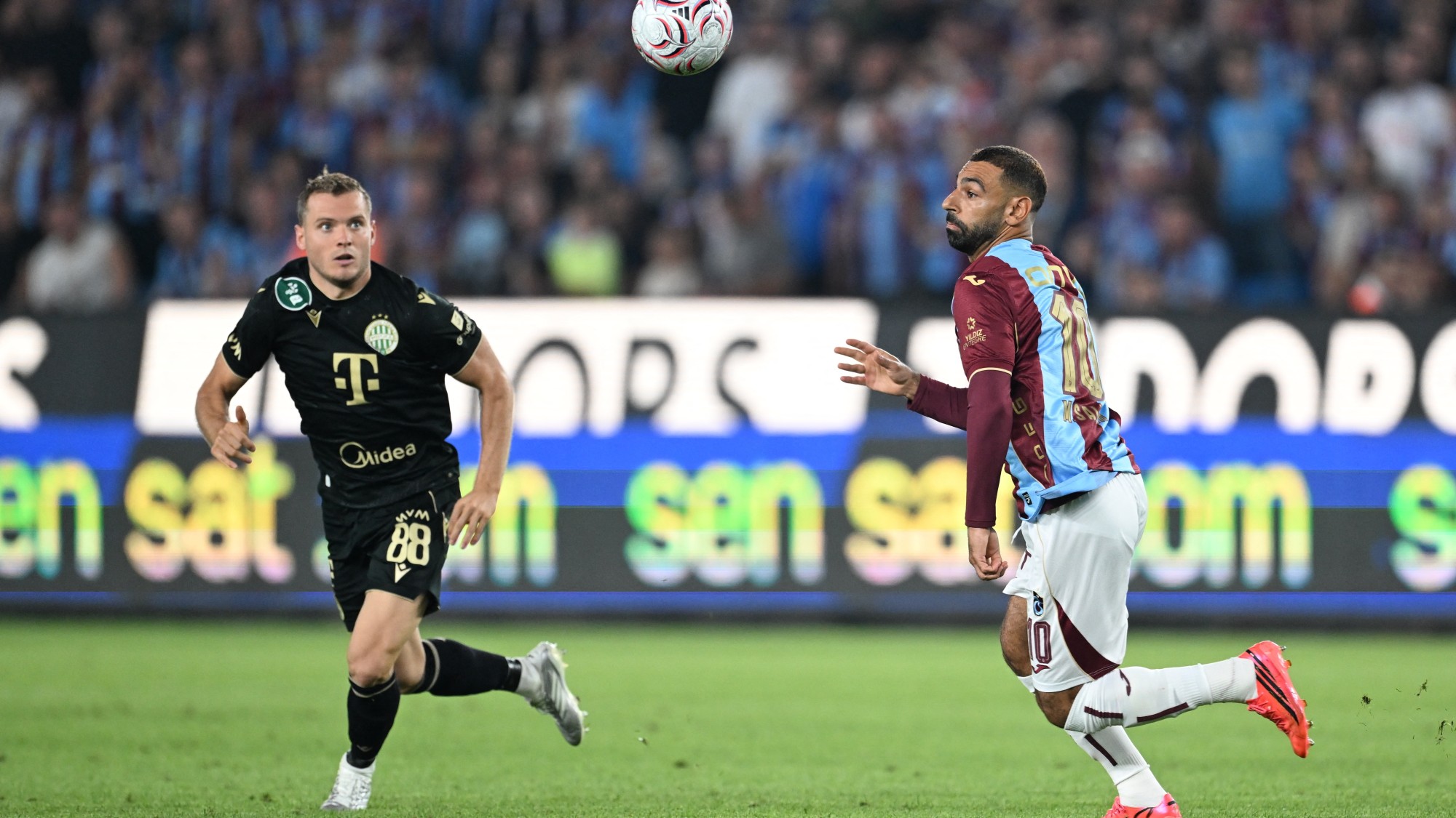 Mohamed Szalah a Ferencváros ellen.