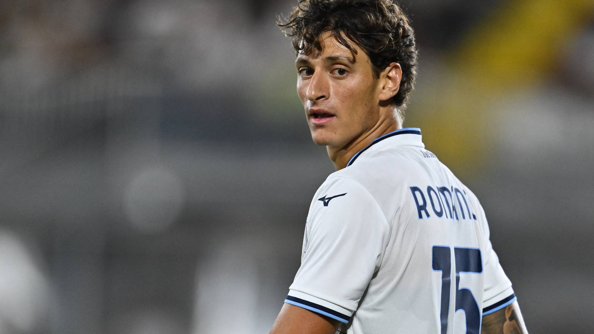 Romano Floriani Mussolini of S.S. Lazio is in action during a pre-season friendly match between Ascoli Calcio 1898 and S.S. Lazio at the Cino and Lillo Del Duca Stadium in Ascoli, Italy, on August 2, 2026. (Photo by Domenico Cippitelli/NurPhoto)