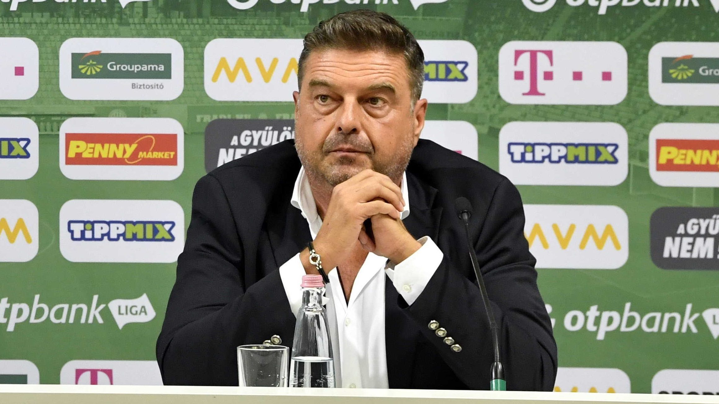Orosz Pál, az FTC Labdarúgó Zrt. vezérigazgatója.