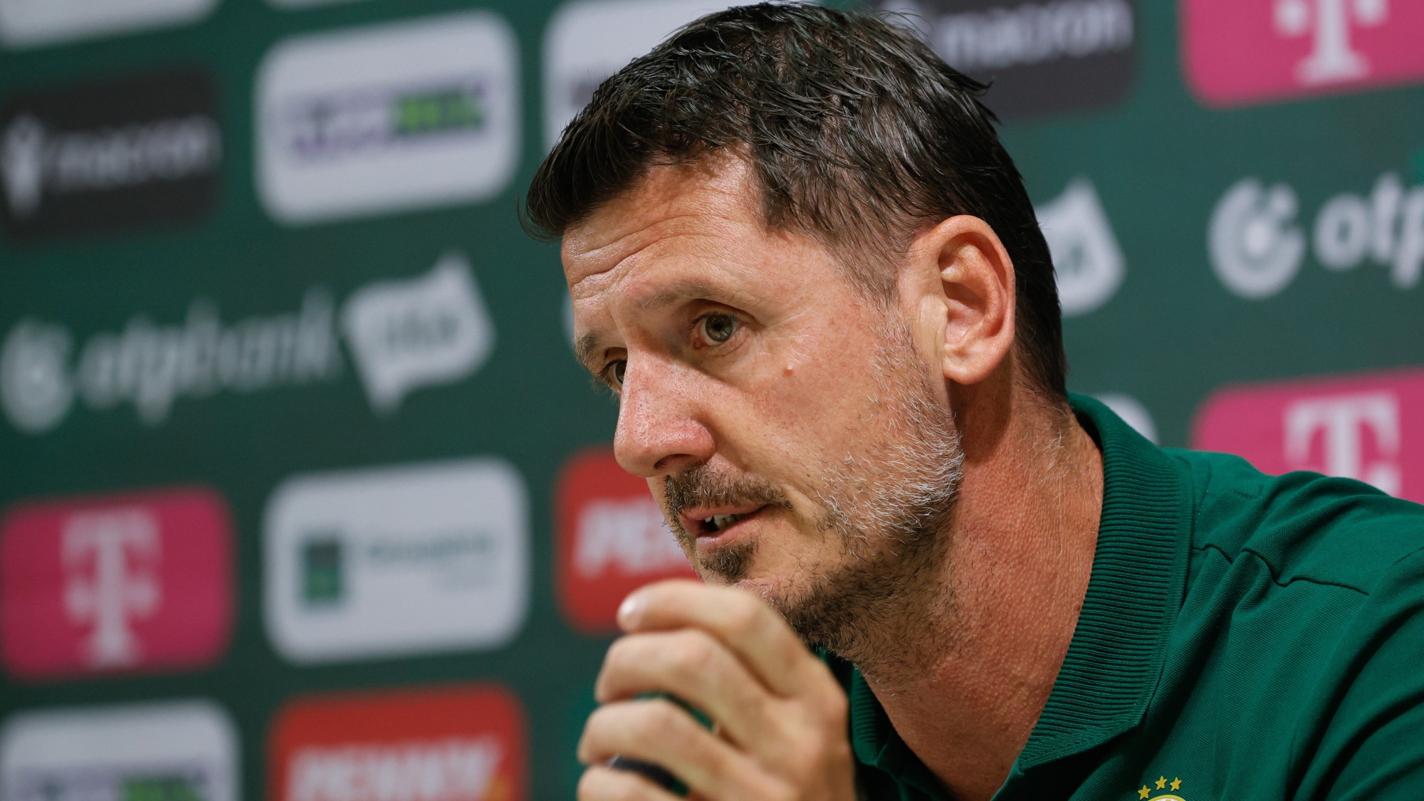 Borbély Balázs, a Ferencváros vezetőedzője.