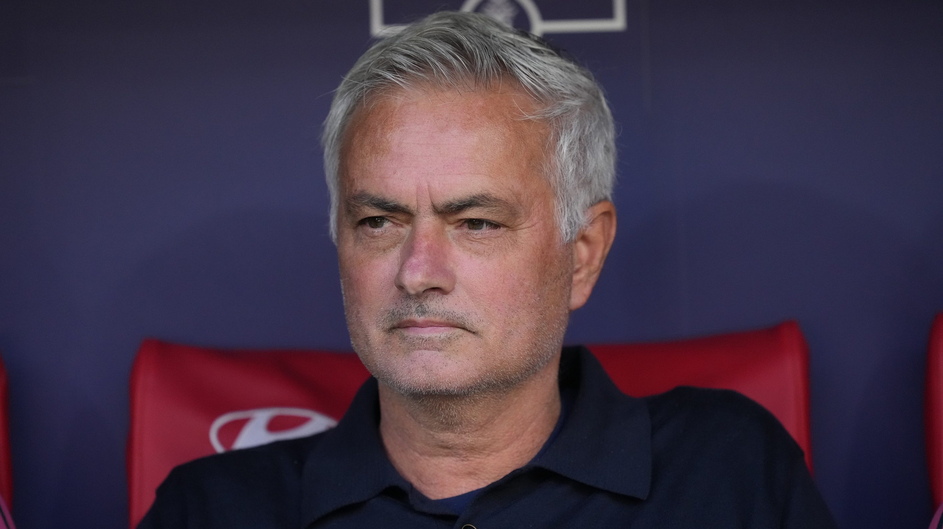 José Mourinho az Atlético Madrid elleni meccsen.