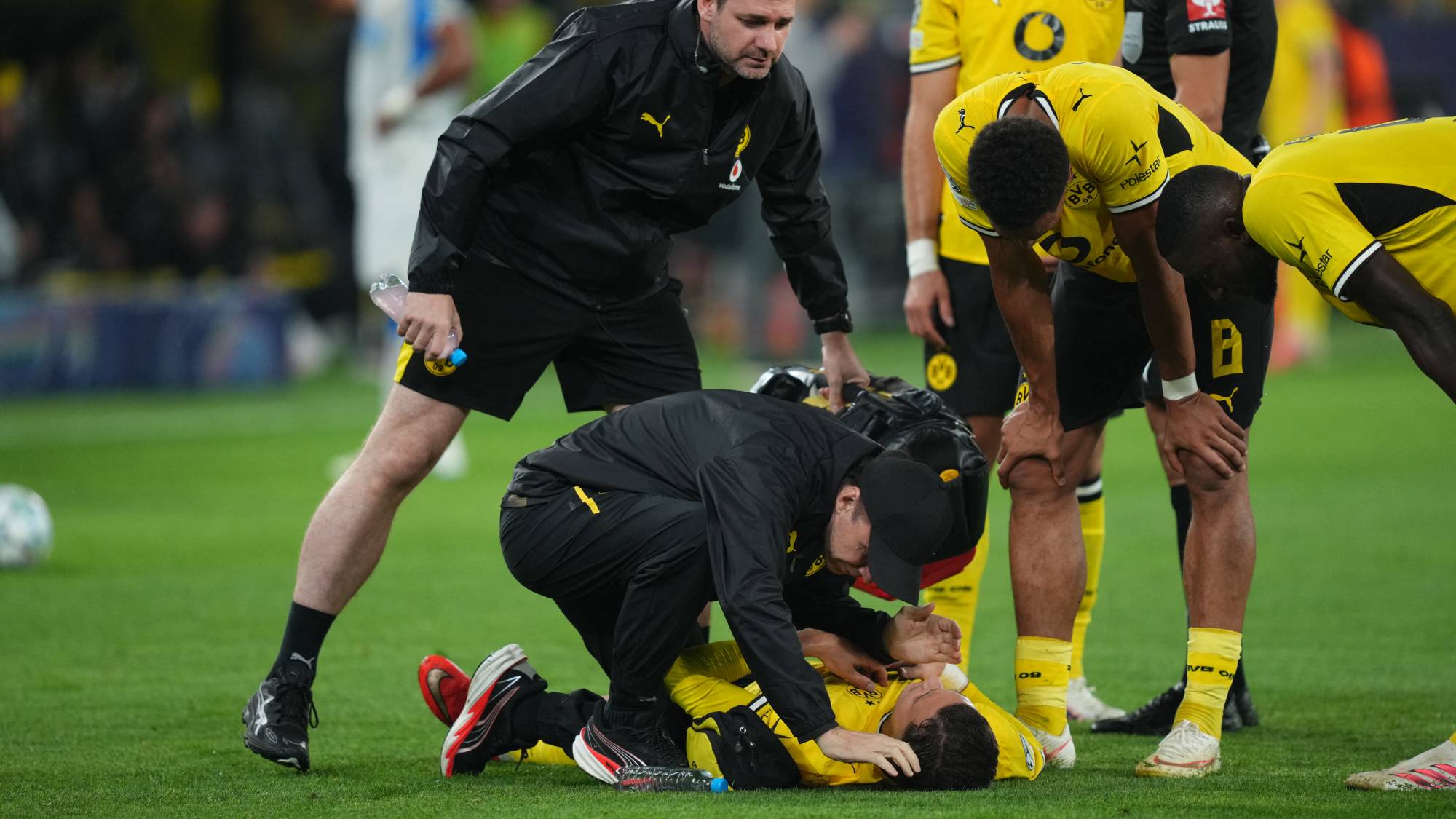 Konstantinos Karetsas during the champions league game between Borussia Dortmund and Villarreal at Signal Iduna Park on September 8, 2026 in Dortmund, Germany. (Photo by Ulrik Pedersen/NurPhoto)