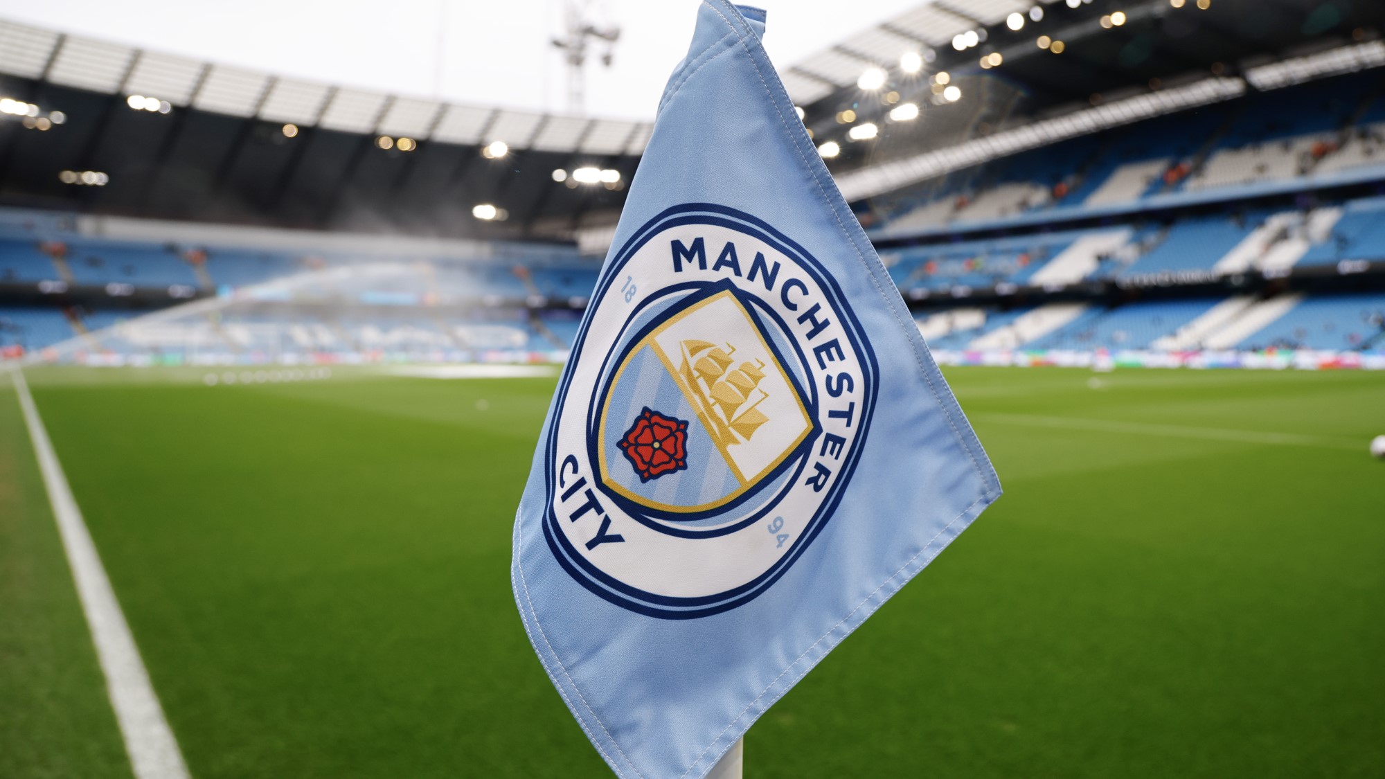 A Manchester City stadionja.