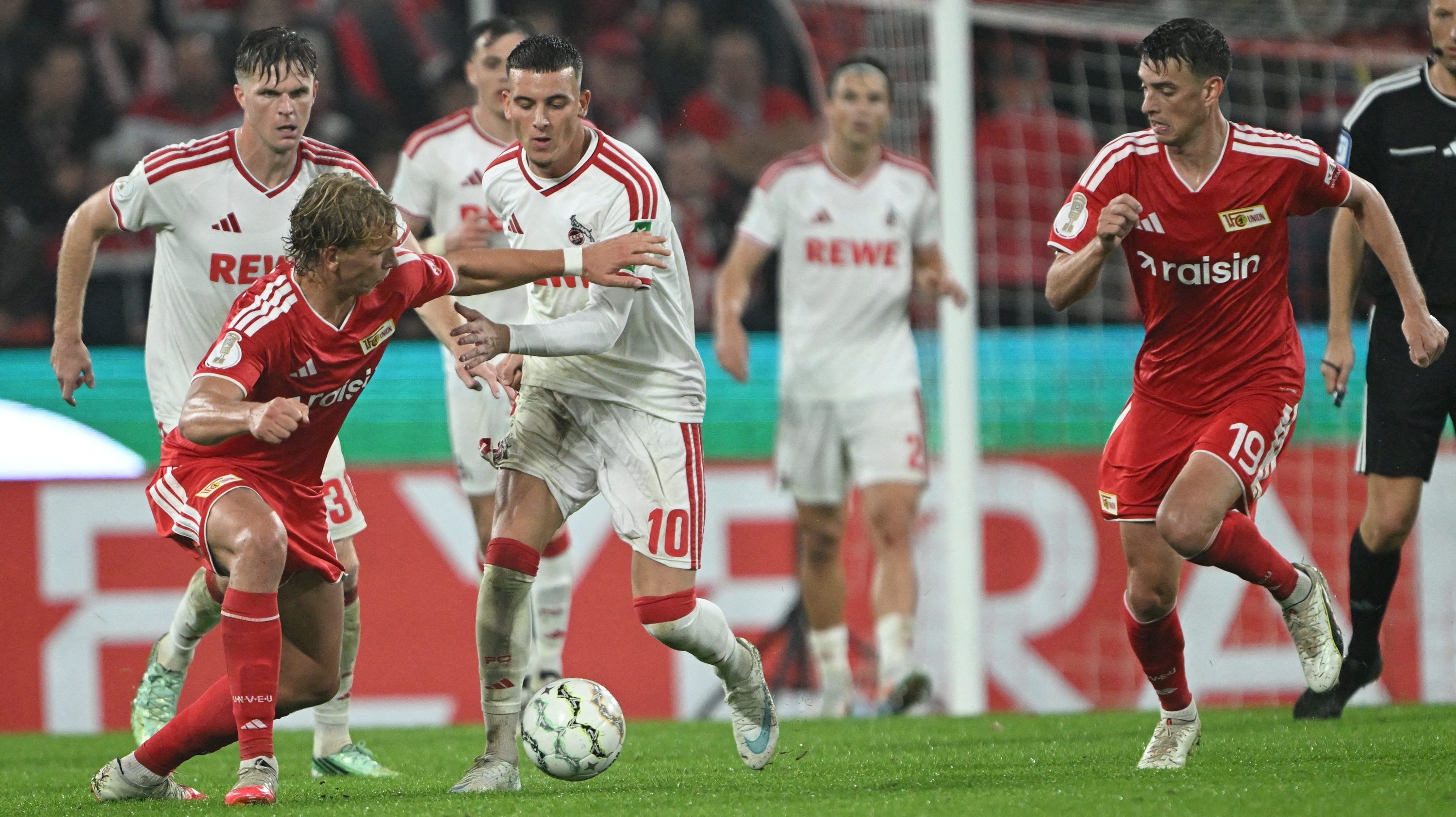 Saïd El Mala (1. FC Köln) és Leopold Querfeld.