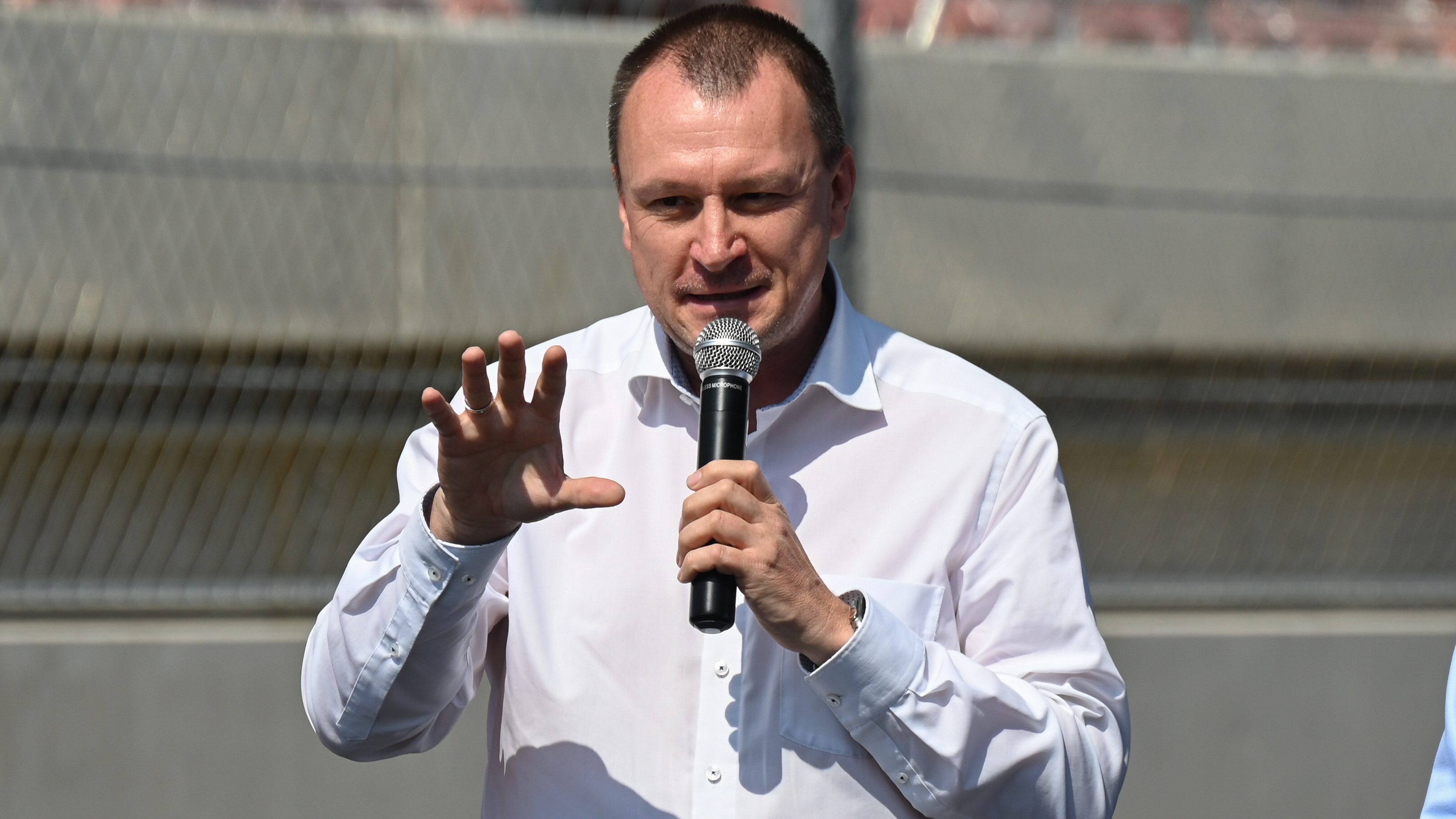 Szujó Zoltán, a Magyar Nemzeti Autósport Szövetség elnöke.