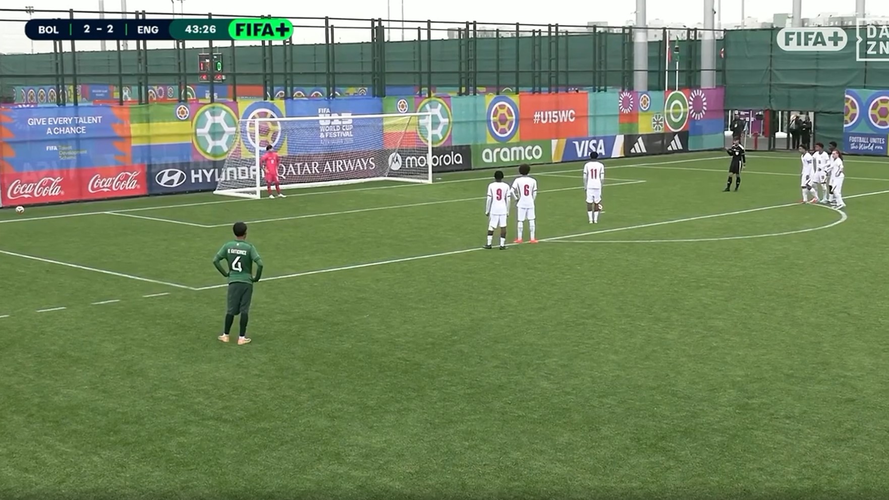 u15 foci-vb anglia bolívia vitatott tizenegyes kapus