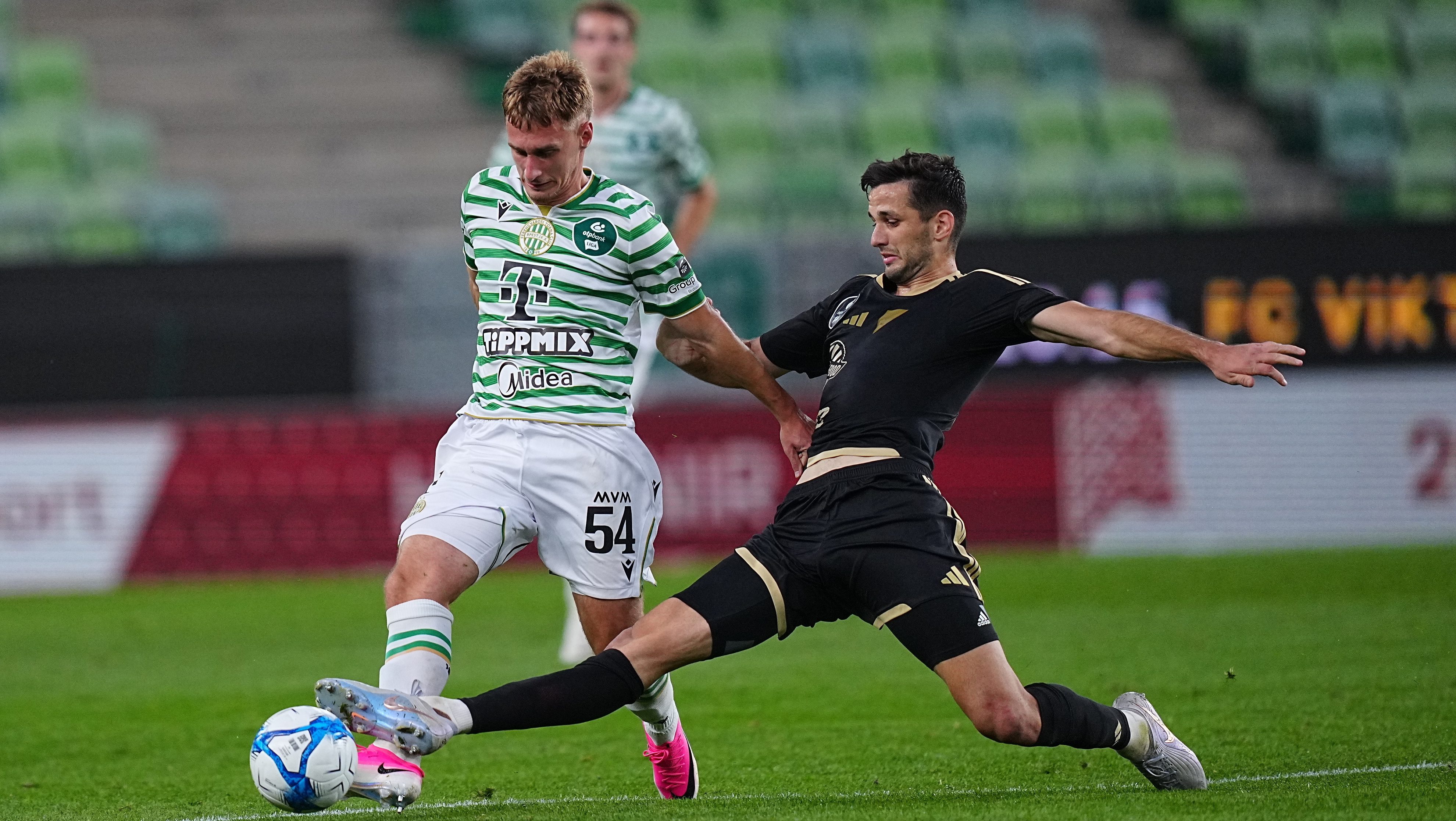 Nagy Olivér és Blaz Boskovic a Ferencváros-Debrecen bajnokin.