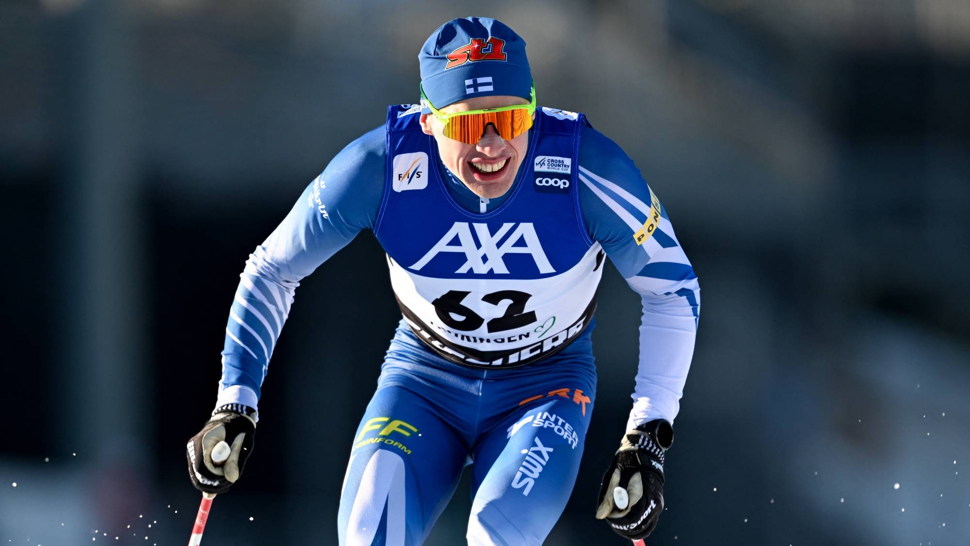 18 January 2026, Thuringia, Oberhof: Nordic skiing/cross-country skiing: World Cup, 10 km classic, men. Iivo Niskanen from Finland on the track. Photo: Hendrik Schmidt/dpa