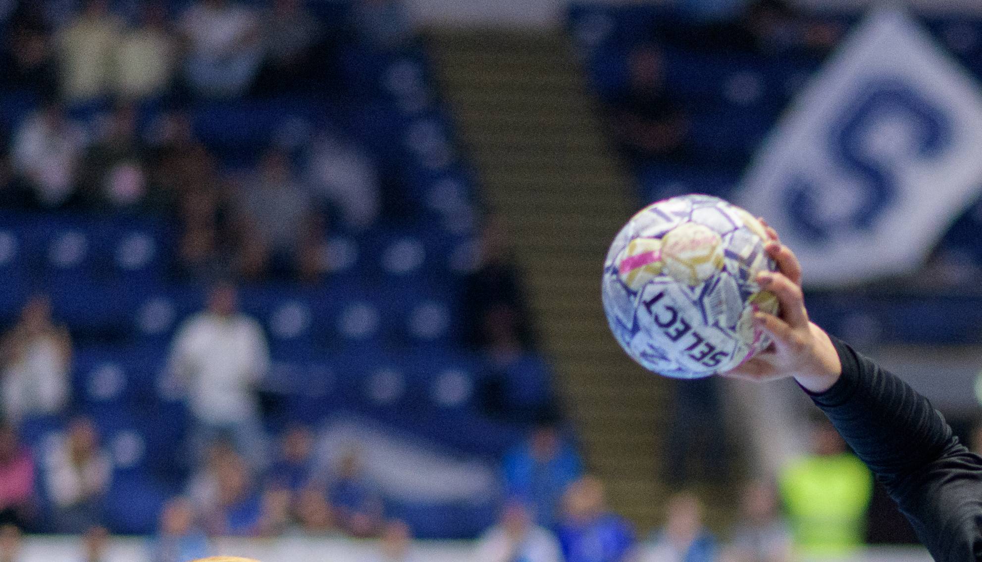 Lofqvist of Team Esbjerg plays against CSM Bucuresti during the EHF Champions League Women match at Sala Polivalenta in Bucharest, Romania, on October 11, 2026. (Photo by Stefan Panaitescu/NurPhoto via Getty Images)