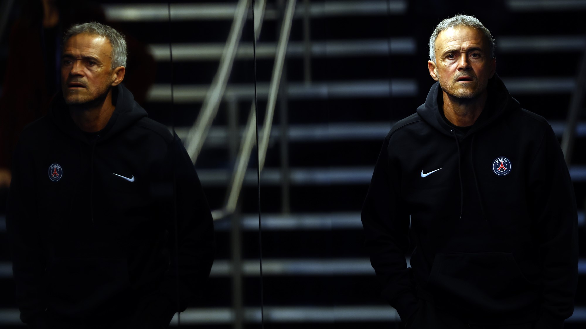Luis Enrique, a PSG vezetőedzője.
