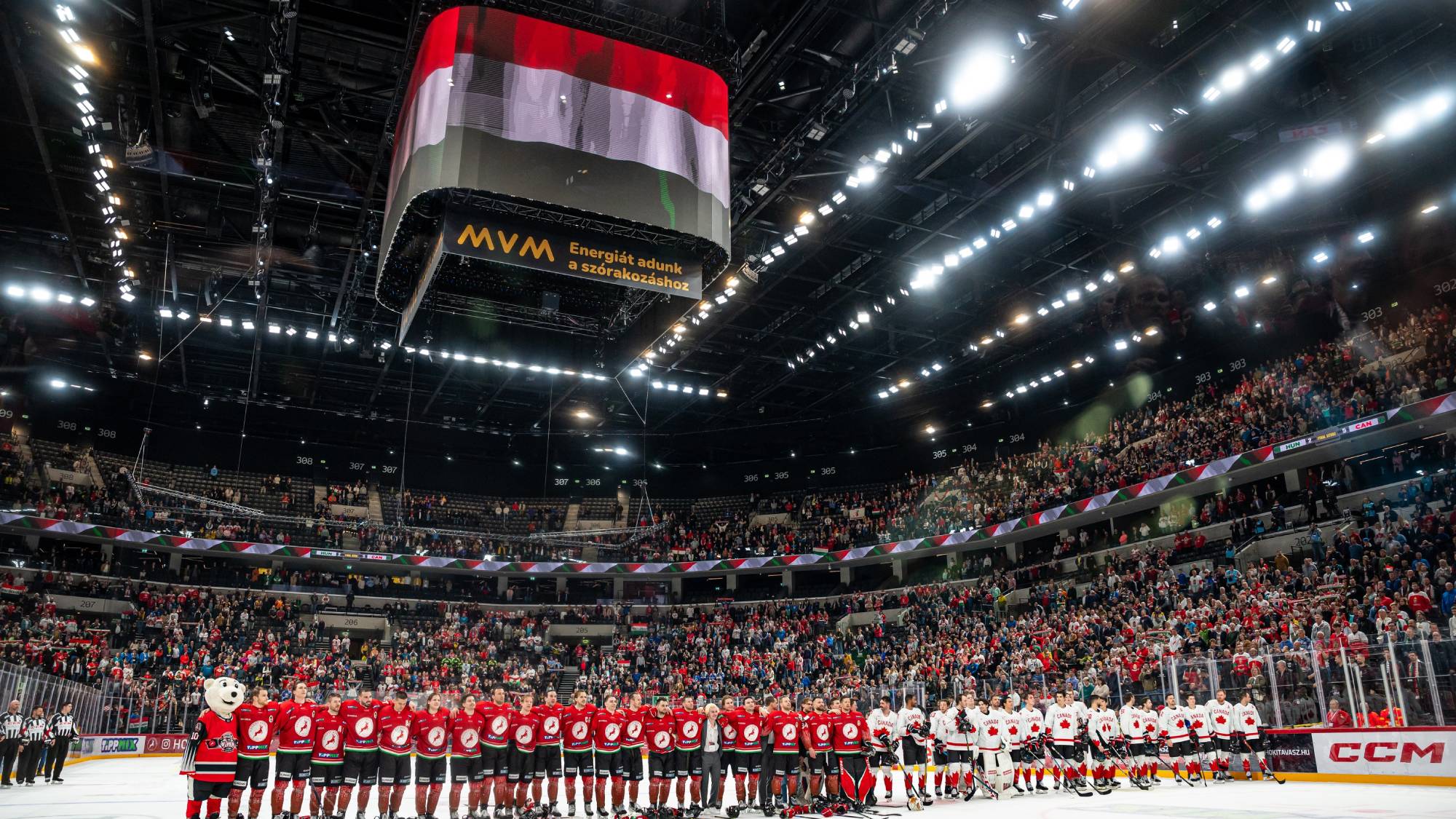 Az MVM Dome már adott otthon a jégkorongnak